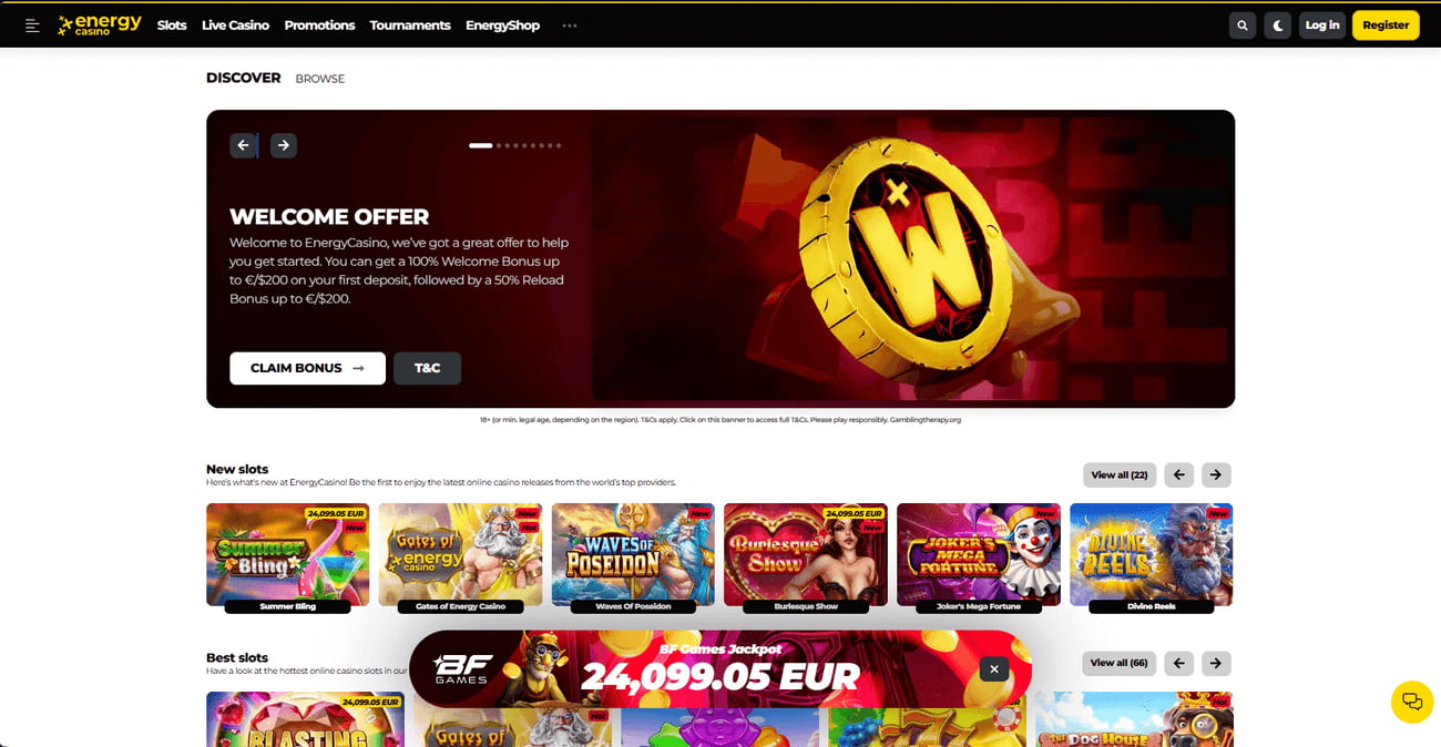 EnergyCasino Terms Explained