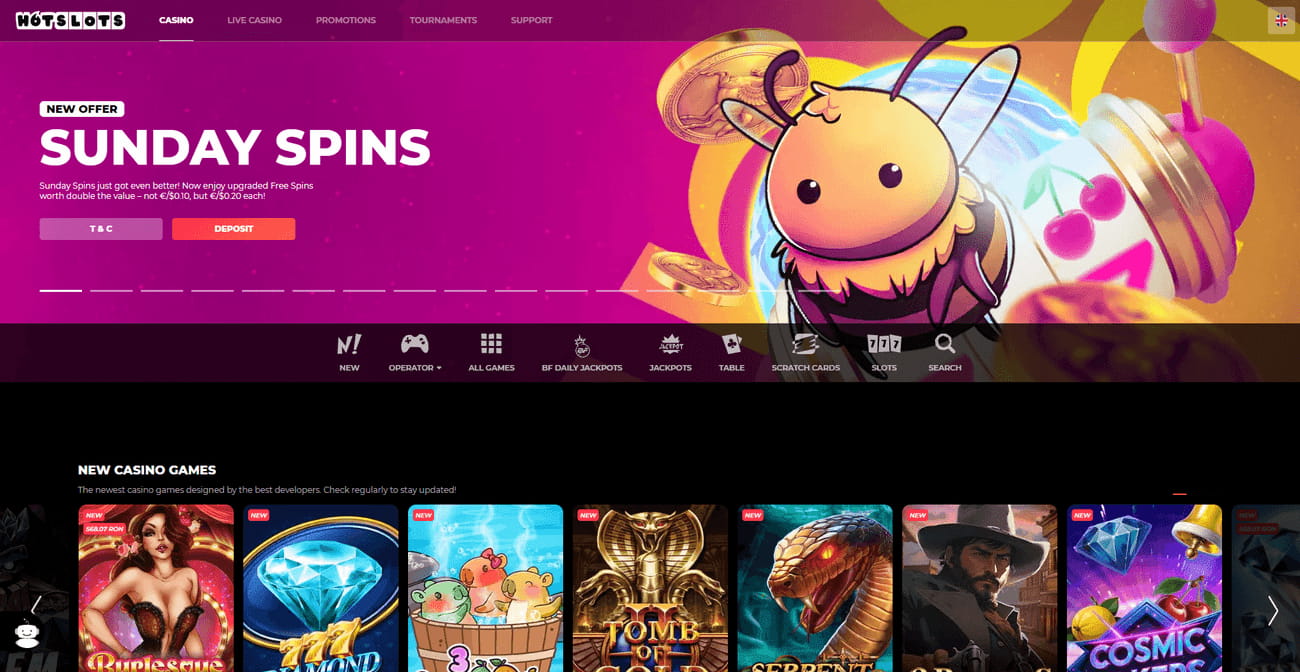 HotSlots Casino Terms Explained