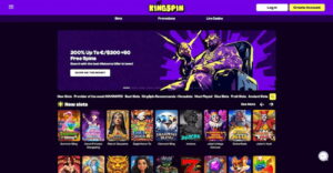 Kingspin Casino Terms Explained