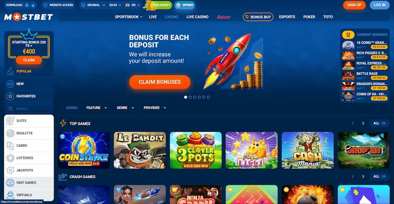 Mostbet Casino Terms Explained