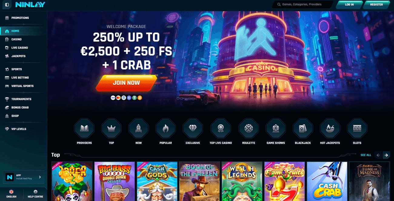 Ninlay Casino Terms Explained