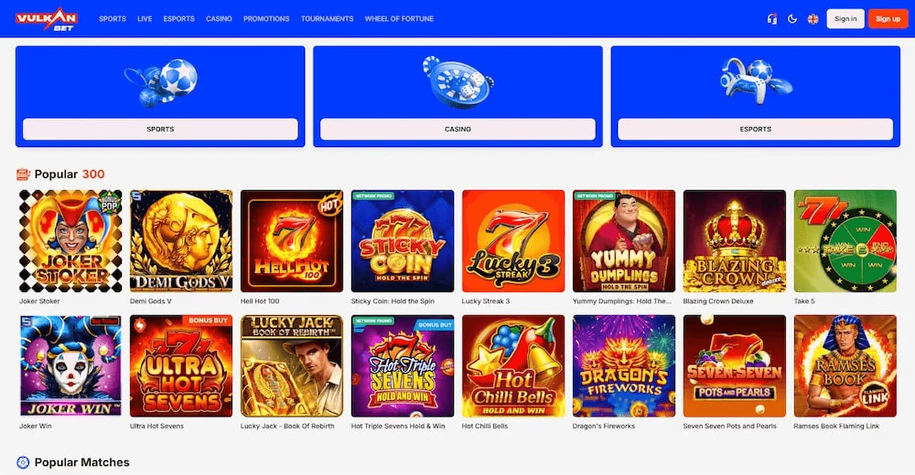 Vulkan.bet Casino Terms Explained