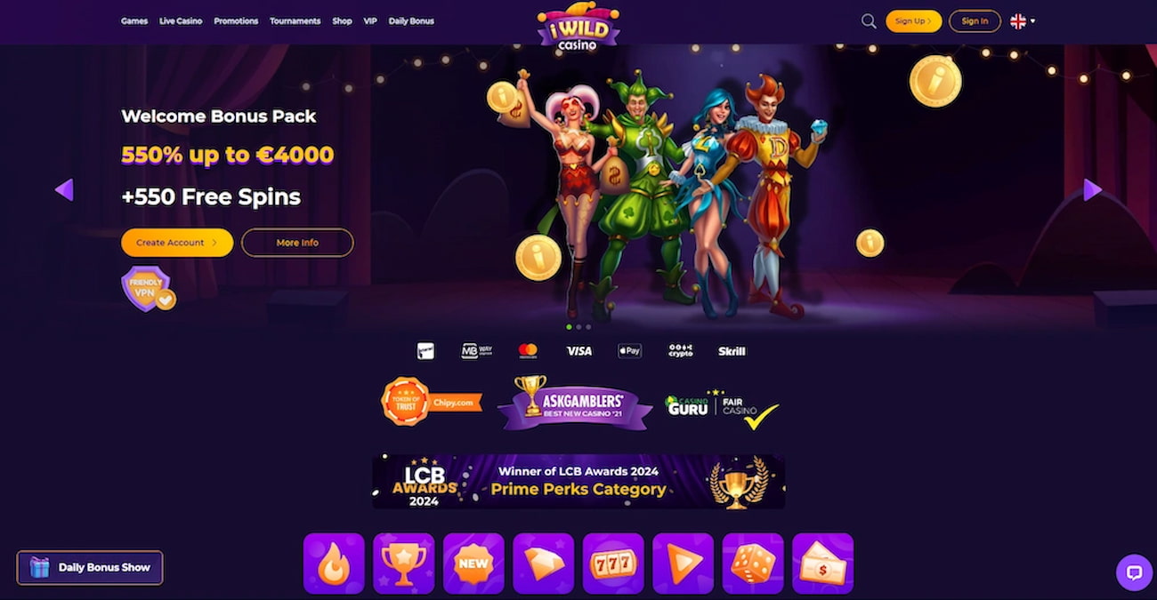 iWild Casino Terms Explained